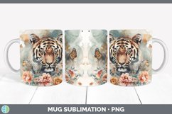 GorgeousWatercolor Mug Wrap design.