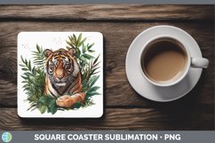 GorgeousWatercolor Square Coaster design.
