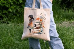 Watercolor Tiny Girl and Books Clipart Bundle,Girl and Books Clipart,Retro scrapbooking,scrapbooking shop,bookstore clipart,book shop,cozy bookstore,magic books clipart,cute bookshop,library clipart,book clipart,reading clipart,vintage book clipart,fantas