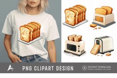 Watercolor Toaster Clipart Product Image 1