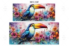 Toucan Mug Wrap Sublimation Designs, Toucan Mug Wrap, Toucan Png