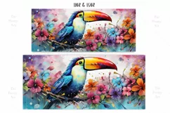 Toucan Mug Wrap Sublimation Designs, Toucan Mug Wrap, Toucan Png