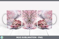 GorgeousWatercolor Mug Wrap design.