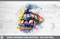 GorgeousWatercolor Wind Spinner design.