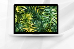 Watercolor Tropical Leaves Digital Paper Bundle Product Image 3