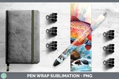 GorgeousWatercolor Pen Wrap design.