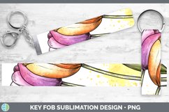 GorgeousWatercolor Key Fob design.