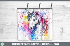 GorgeousWatercolor Tumbler design.