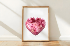 Watercolor Valentine Gift Clipart Product Image 3
