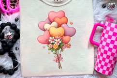 Watercolor Valentines Day Clipart Product Image 2