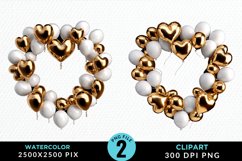 Valentines Day Heart Illustration PNG Clipart Product Image 1