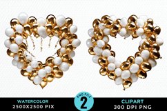 Valentines Day Heart Illustration PNG Clipart Product Image 1