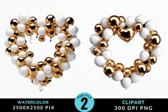 Valentines Day Heart Sublimation PNG Clipart Product Image 1