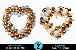 Valentines Day Heart Sublimation PNG Clipart Product Image 1
