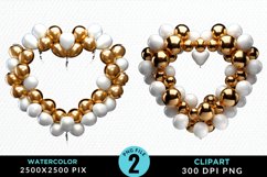 Valentines Day Heart Sublimation PNG Clipart Product Image 1