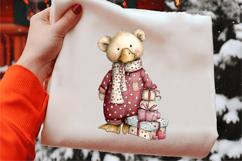 Watercolor Valentines Duck Clipart Product Image 2