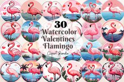 Flamingo Clipart,Sublimation PNG,Clipart Bundle,Sublimation Designs,Pink Flamingo,Watercolor Clipart,