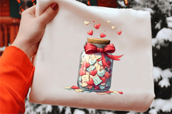 Watercolor Valentines Jar Clipart Product Image 2