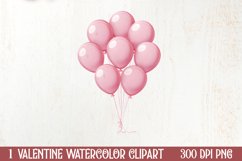 Valentines Day Clipart Love Ballon, Christmas Clipart Product Image 1