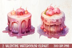 Valentine Day Coffee Clipart, Christmas Clipart Product Image 1
