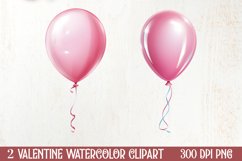 Valentines Day Clipart Love Ballon, Christmas Clipart Product Image 1