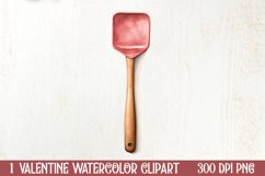 Watercolor Valentines Day Clipart, Christmas Clipart Product Image 1