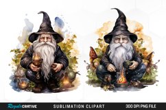 Watercolor Vicar Gnome Clipart Bundle,Watercolor Clipart,Gnome Art,Gnome Png,Gnome Clipart,Gnome Illustration,