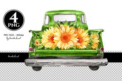 Farm clipart; Watercolor clipart; sublimation designs; Watercolor Vintage art; green pickup truck clipart; old truck watercolor; watercolor pickup truck; transport; vehicle; retro; classic; old car; vintage; auto; pickup; village; Mothers day; farmer;