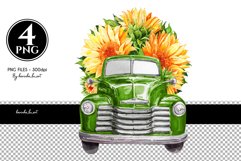 Farm clipart; Watercolor clipart; sublimation designs; Watercolor Vintage art; green pickup truck clipart; old truck watercolor; watercolor pickup truck; transport; vehicle; retro; classic; old car; vintage; auto; pickup; village; Mothers day; farmer