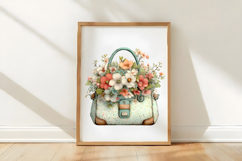 Watercolor Vintage Spring Clipart Product Image 3