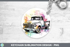 GorgeousWatercolor Keychain design.