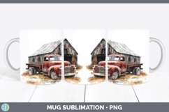 GorgeousWatercolor Mug Wrap design.