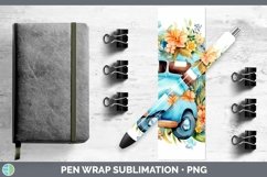 GorgeousWatercolor Pen Wrap design.