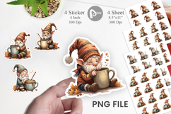 Water Gnome Sticker Product Image 1