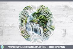 GorgeousWatercolor Wind Spinner design.