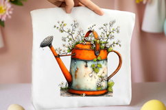 Watercolor Watering Can Clipart Product Image 2