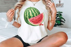 Watercolor Watermelon Clipart Bundle Product Image 3