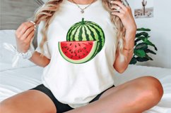 Watercolor Watermelon Clipart Bundle Product Image 2