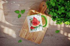 Watercolor watermelon mug, cup wrap sublimation design png Product Image 3