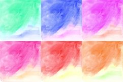 Watercolor Wave Digital Papers Background Product Image 2