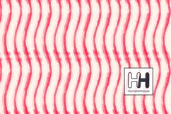 Watercolor light wavy stripes pattern, digital paper pack Product Image 5
