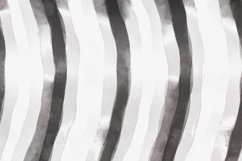 Watercolor light wavy stripes pattern, digital paper pack Product Image 2