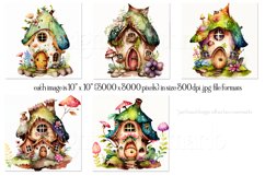 Whimsical Fantasy Fairy Houses Wind Spinners Designs, vol. 1 Product Image 2