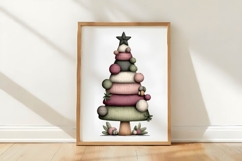 Watercolor Whimsical Christmas Clipart Product Image 3