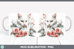 GorgeousWatercolor Mug Wrap design.