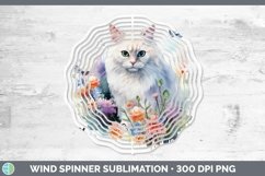 GorgeousWatercolor Wind Spinner design.