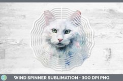 GorgeousWatercolor Wind Spinner design.