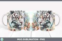 GorgeousWatercolor Mug Wrap design.