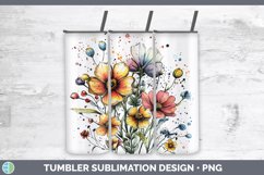 GorgeousWatercolor Tumbler design.
