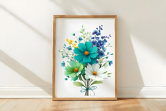 Watercolor Wildflower Clipart Product Image 2